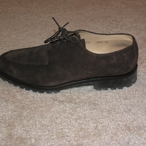 Michael Alba Brown Suede Split Toe Oxfords 6.5 C main image 5
